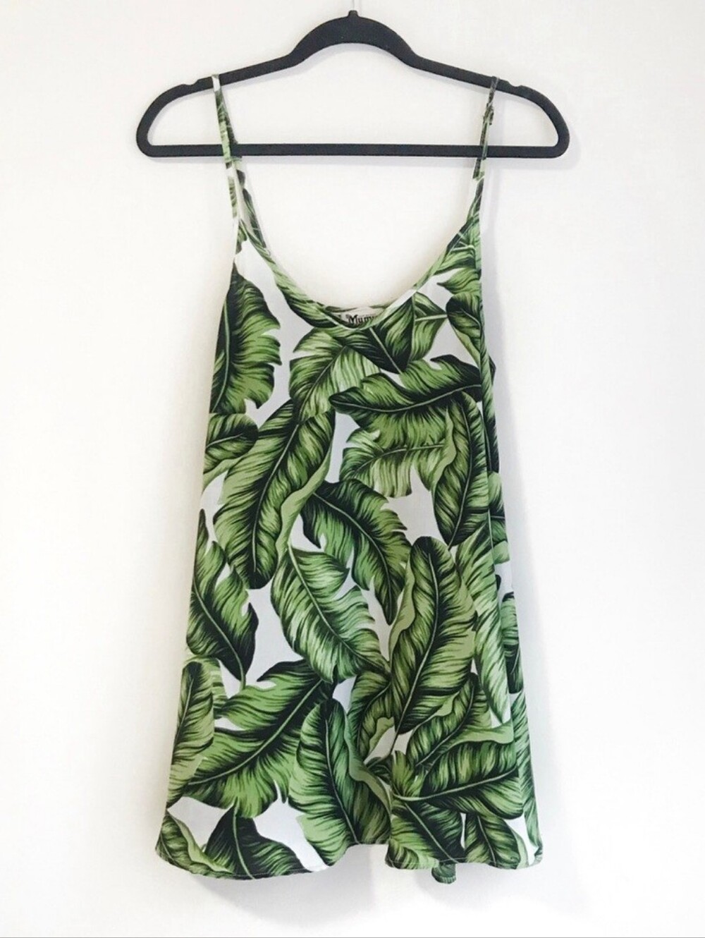 $145 Show Me Your Mumu Frond of You Circus Mini Palm Leaf Leaves Dress - Picture 4 of 7